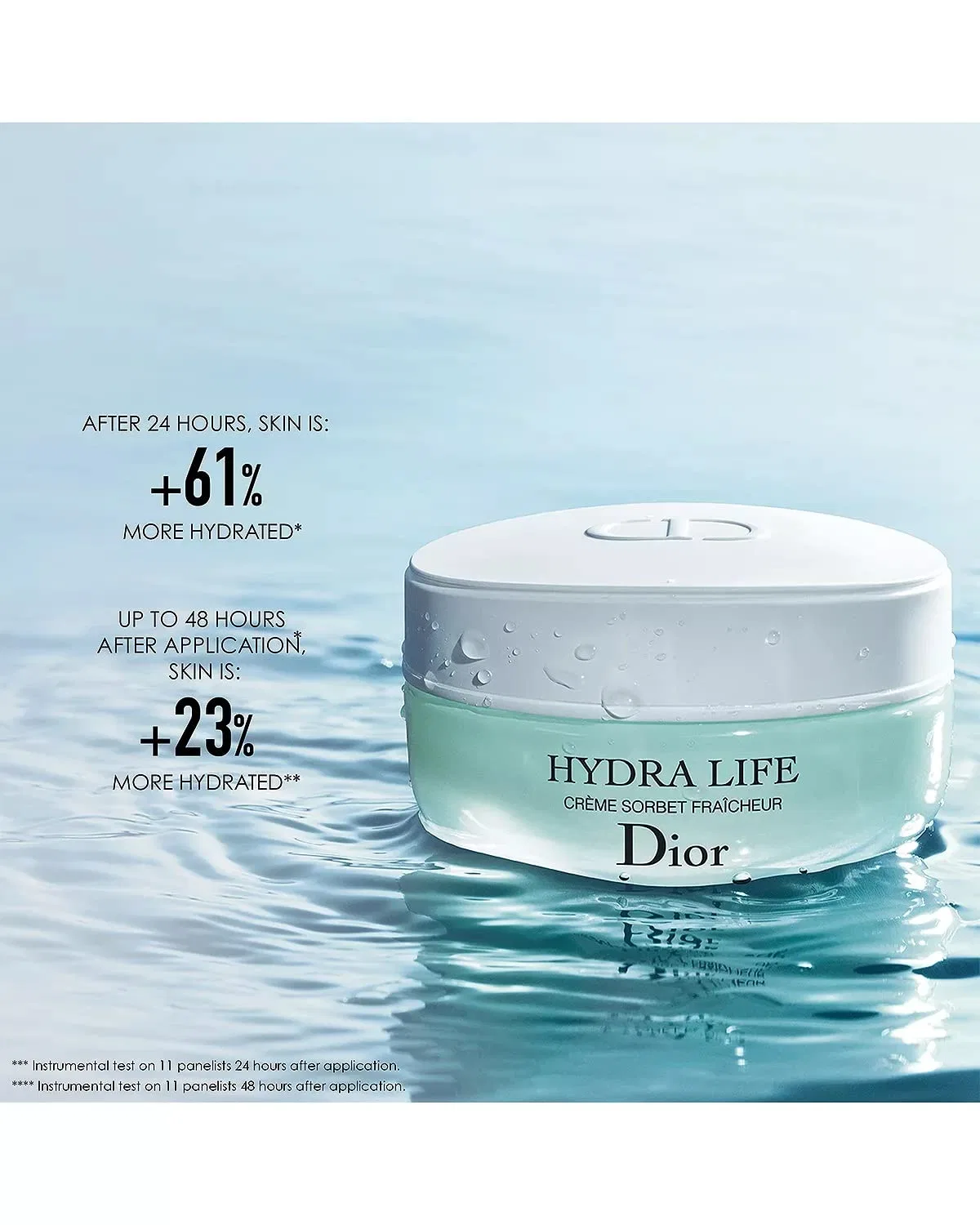 Крем для лица Dior — Увлажняющий -сорбет «Hydra Life Fresh Hydration Sorbet Fraîcheur Cream» от — фото 4