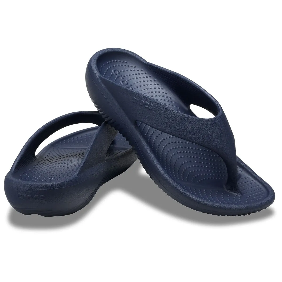Женские шлепанцы Mellow Recovery Womens Flip W Crocs, темно-синий — фото 2