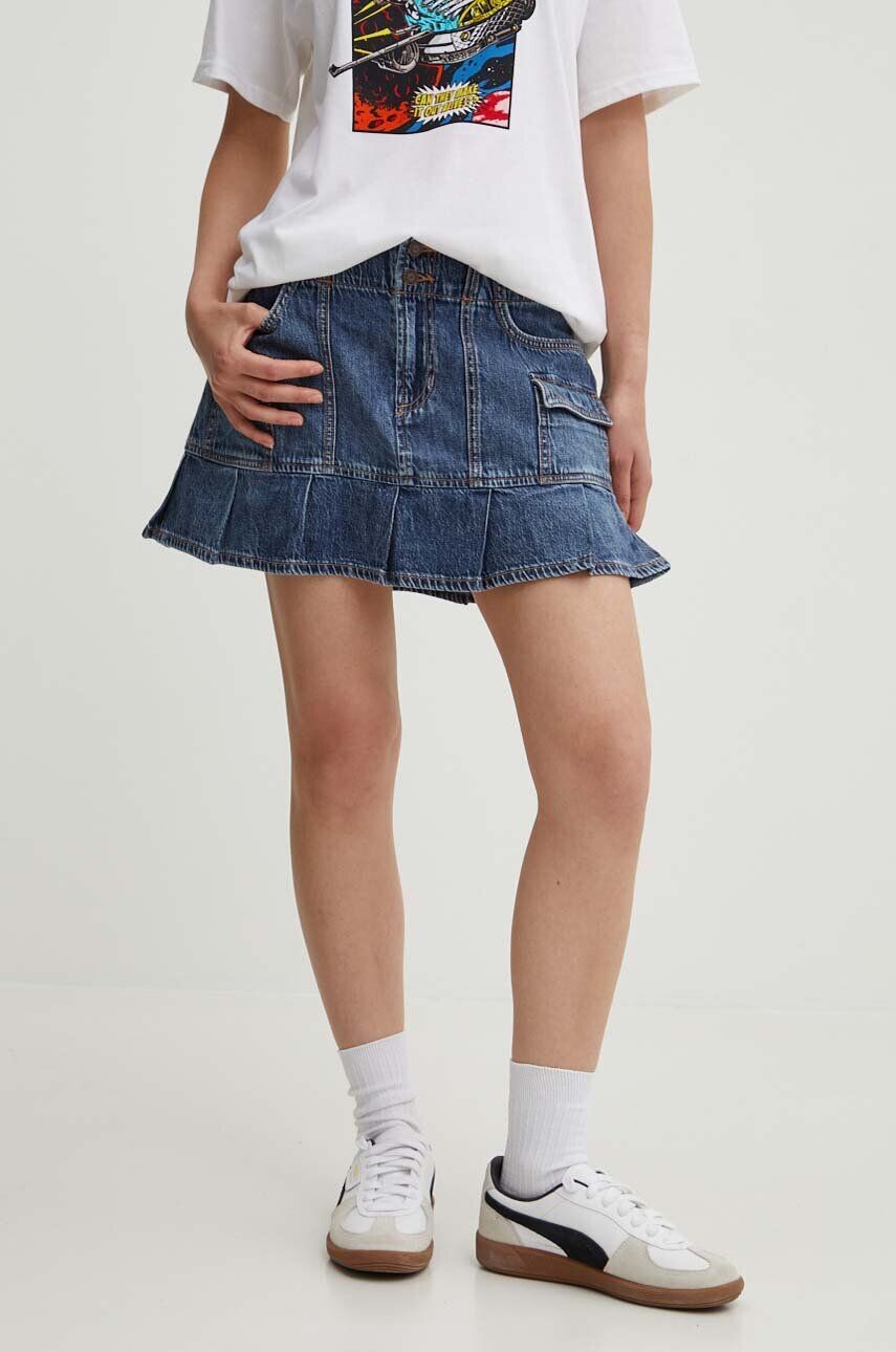 

Джинсовая юбка Hollister Co., синий