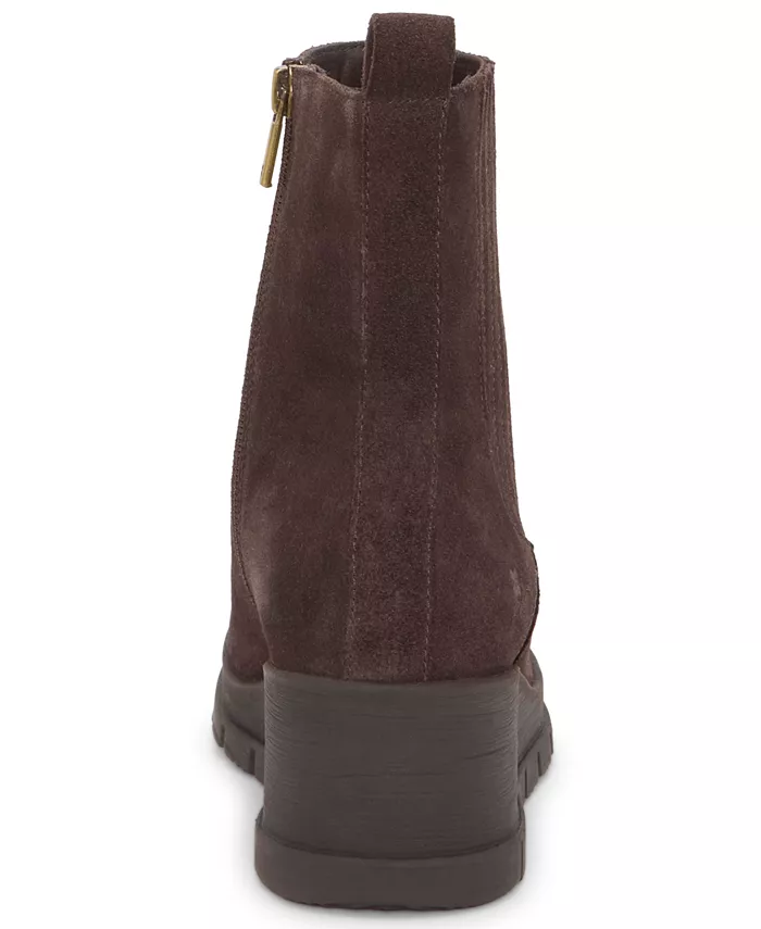 Женские ботильоны Sondruh Gore Wedge Lucky Brand, коричневый — фото 3