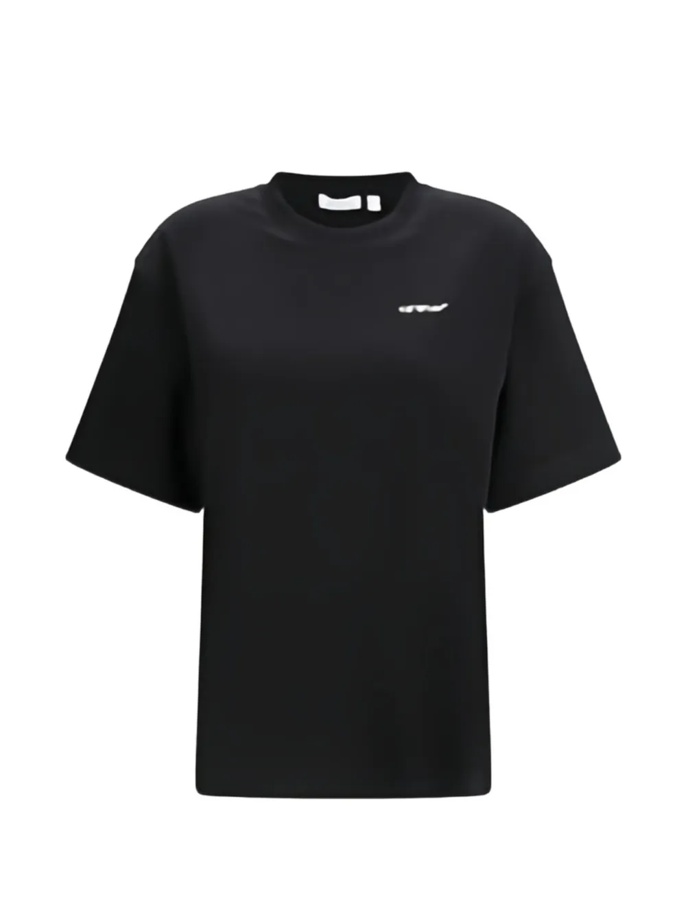 

Футболка с принтом в виде половины стрелы Off-White, черный