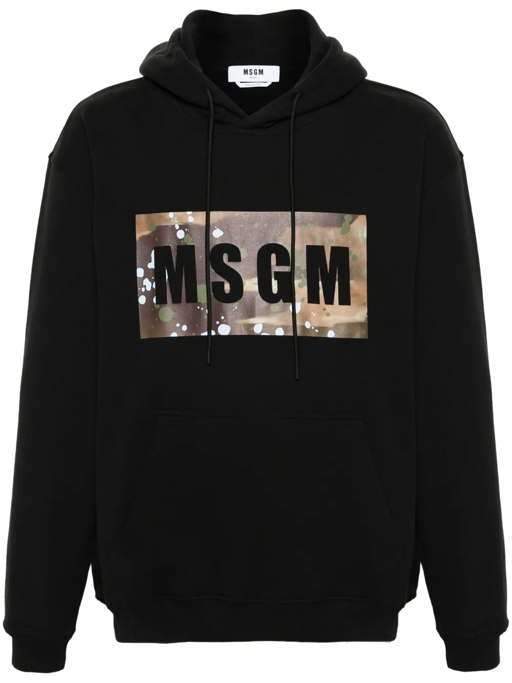 

Худи с логотипом MSGM, черный