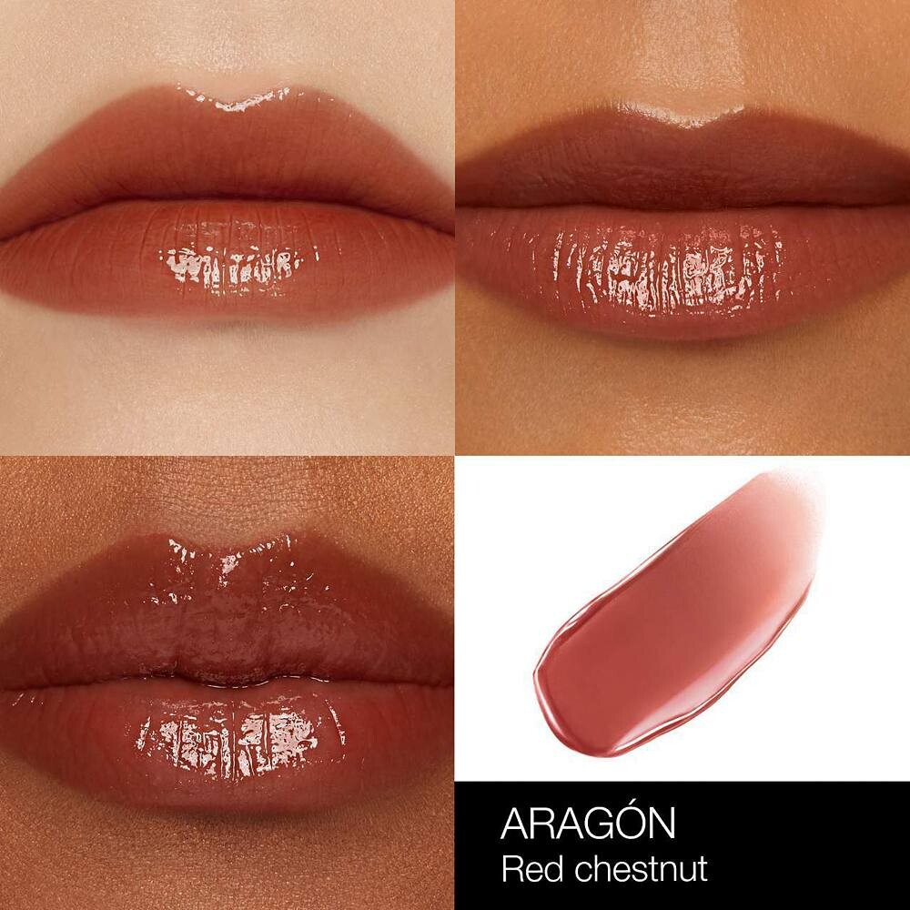 NARS Mini Afterglow Жидкие румяна и блеск для губ Дуэт, цвет Dolce Vita & Aragon — фото 3