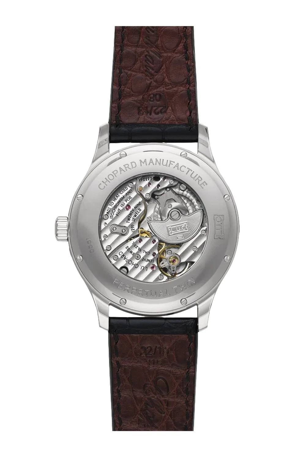 L.U.C PERPETUAL TWIN 43 ММ, СТАЛЬ, АВТОМАТИЧЕСКИЕ - 168561-3001 CHOPARD, серебряный — фото 2