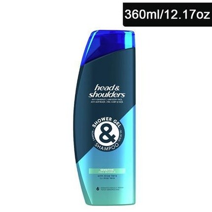 

Шампунь-гель для душа Sensitive против перхоти для волос, тела и лица 360мл, Head & Shoulders