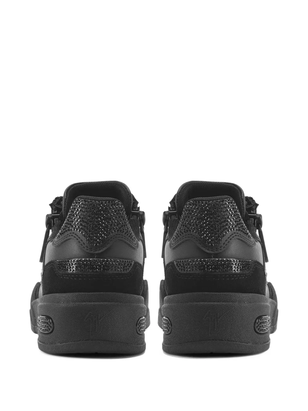 Кеды Gz-ghost с декоративной молнией Giuseppe Zanotti, черный — фото 3