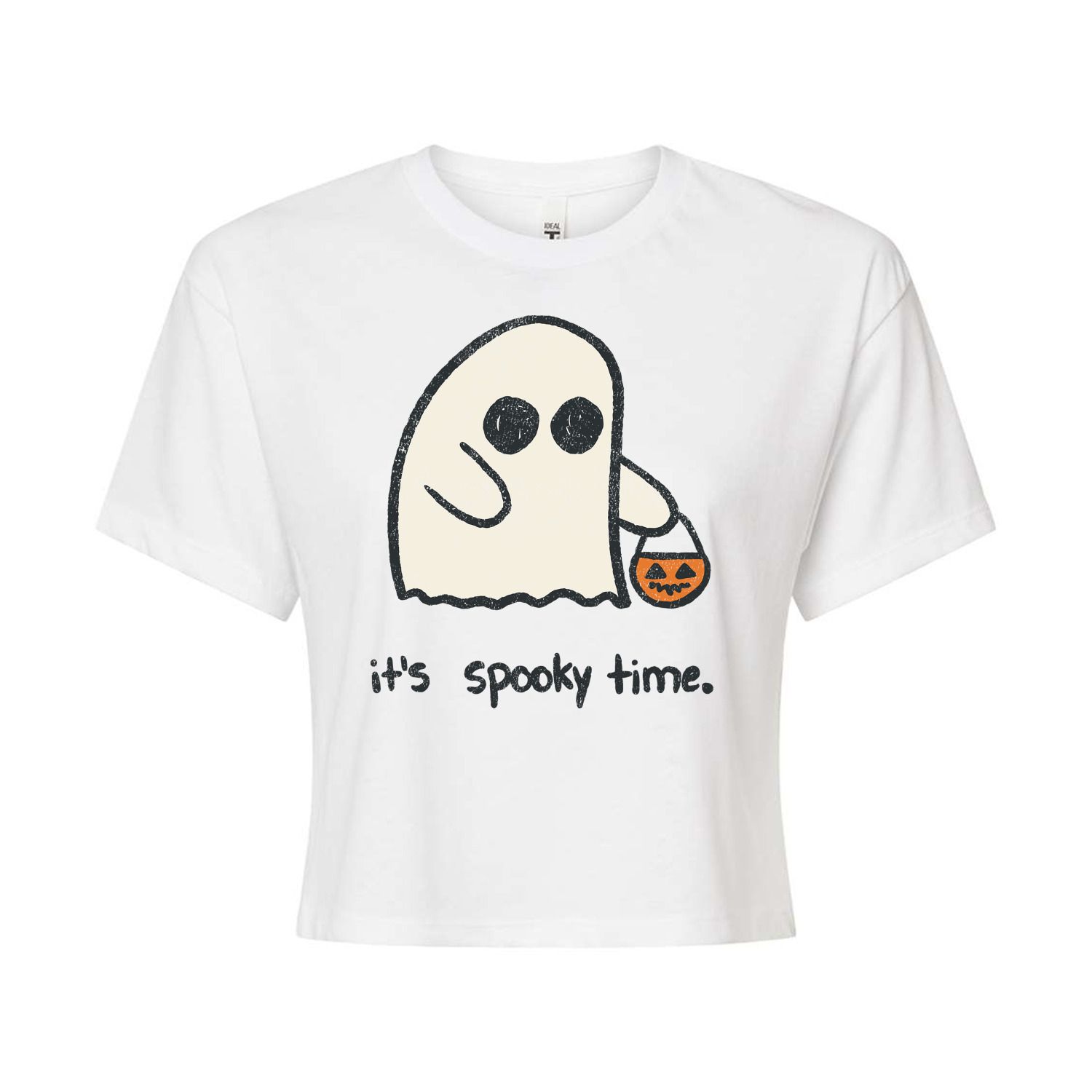 

Укороченная футболка для юниоров It Spooky Time Licensed Character, белый