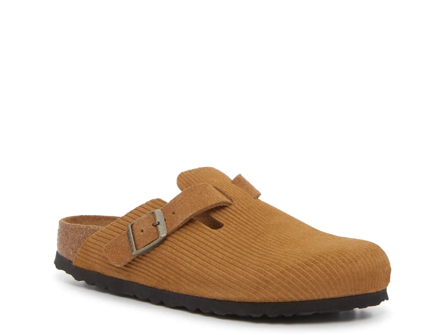 Сабо Birkenstock Boston Cord — женские, горчичного цвета