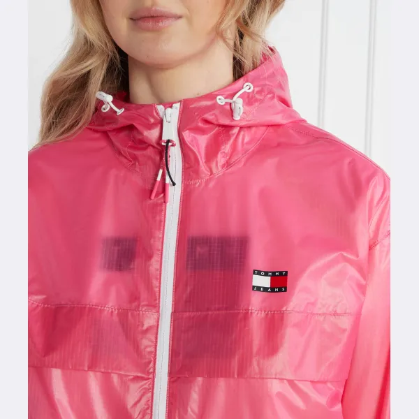 Куртка чикаго стандартного кроя Tommy Hilfiger, розовый — фото 3