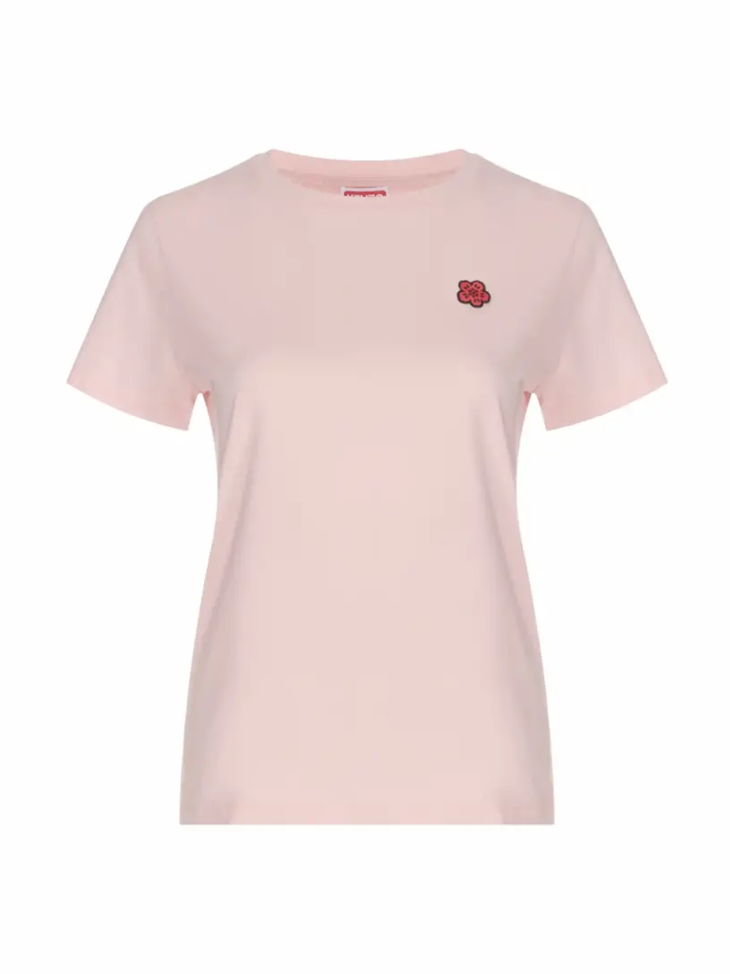 

Хлопковая футболка Boke Flower Kenzo, розовый