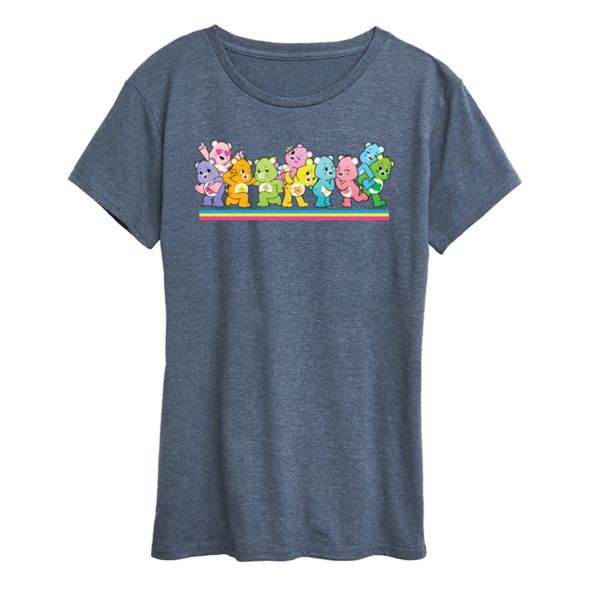 

Женская футболка с принтом Care Bears Licensed Character, синий