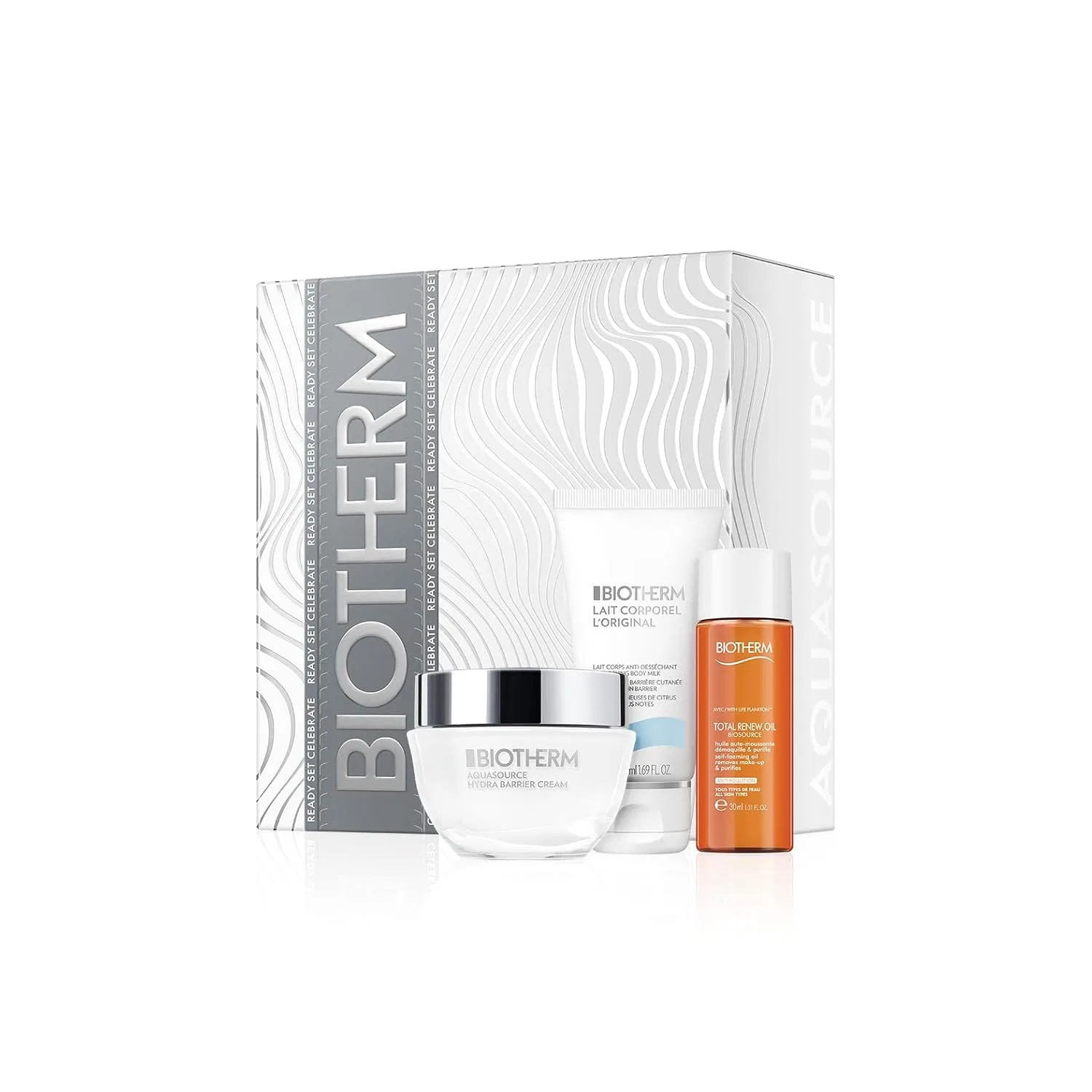 Увлажняющий набор для лица и тела «Aquasource Hydra Barrier Holiday Set» от Biotherm Biotherm