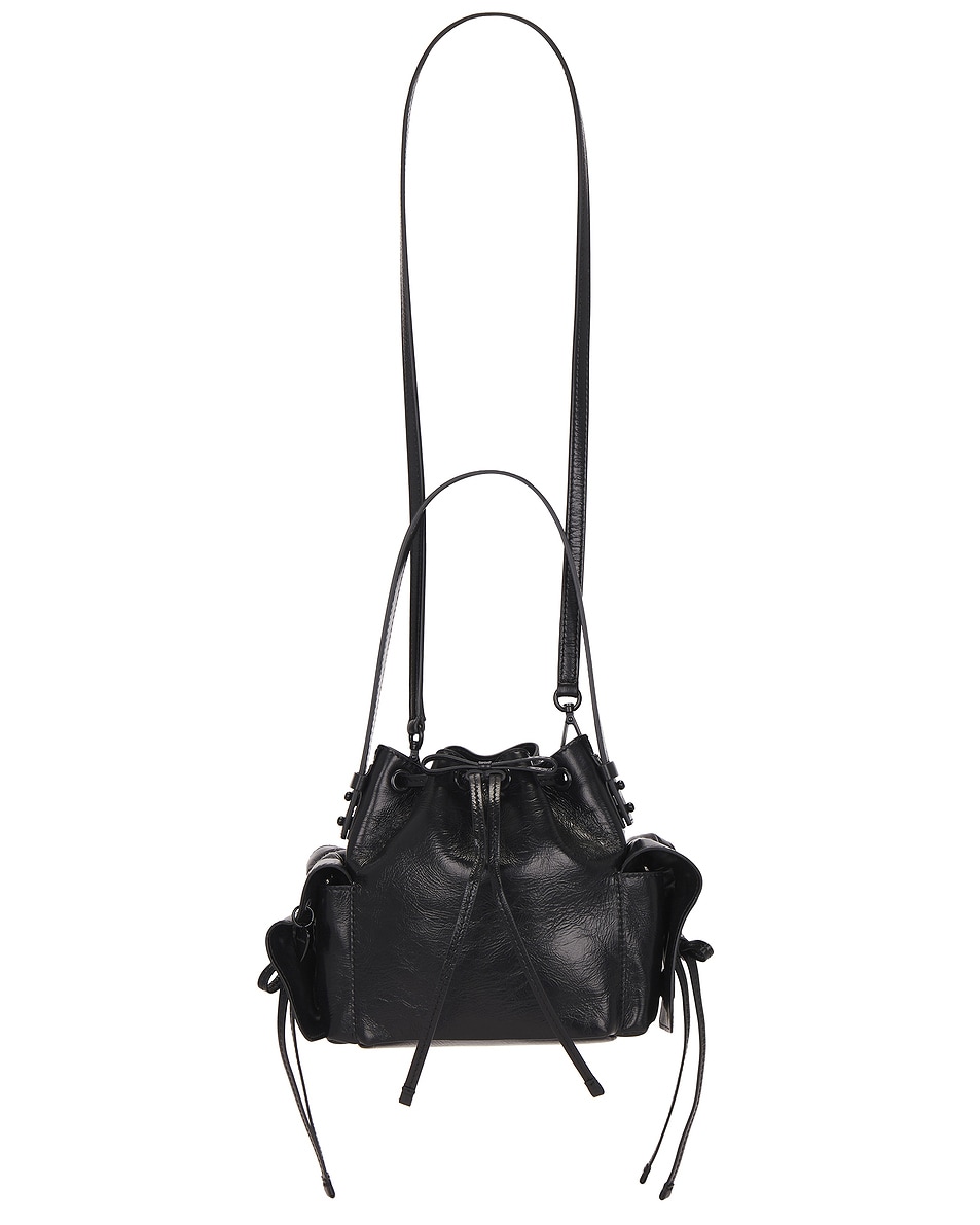 

Multipocket Mini Сумка-ведро Lux Acne Studios, Black