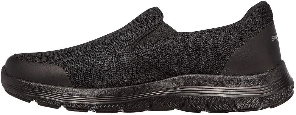 Мужские повседневные кроссовки Skechers Flex Advantage Tuscan 4.0-232230W BBK (ширина 4E), черный — фото 2