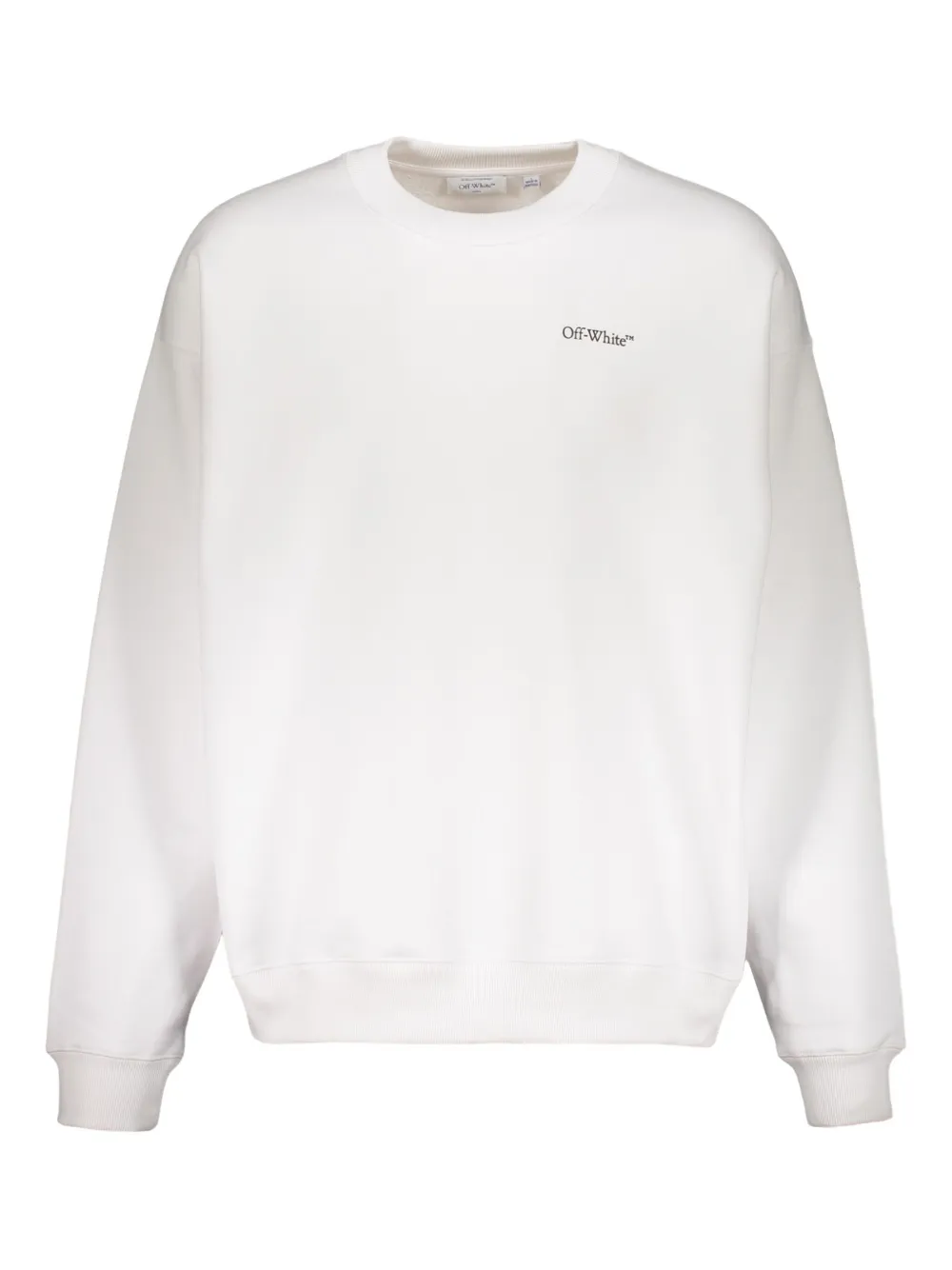 

Свитшот с длинными рукавами и круглым воротом Off-White, белый