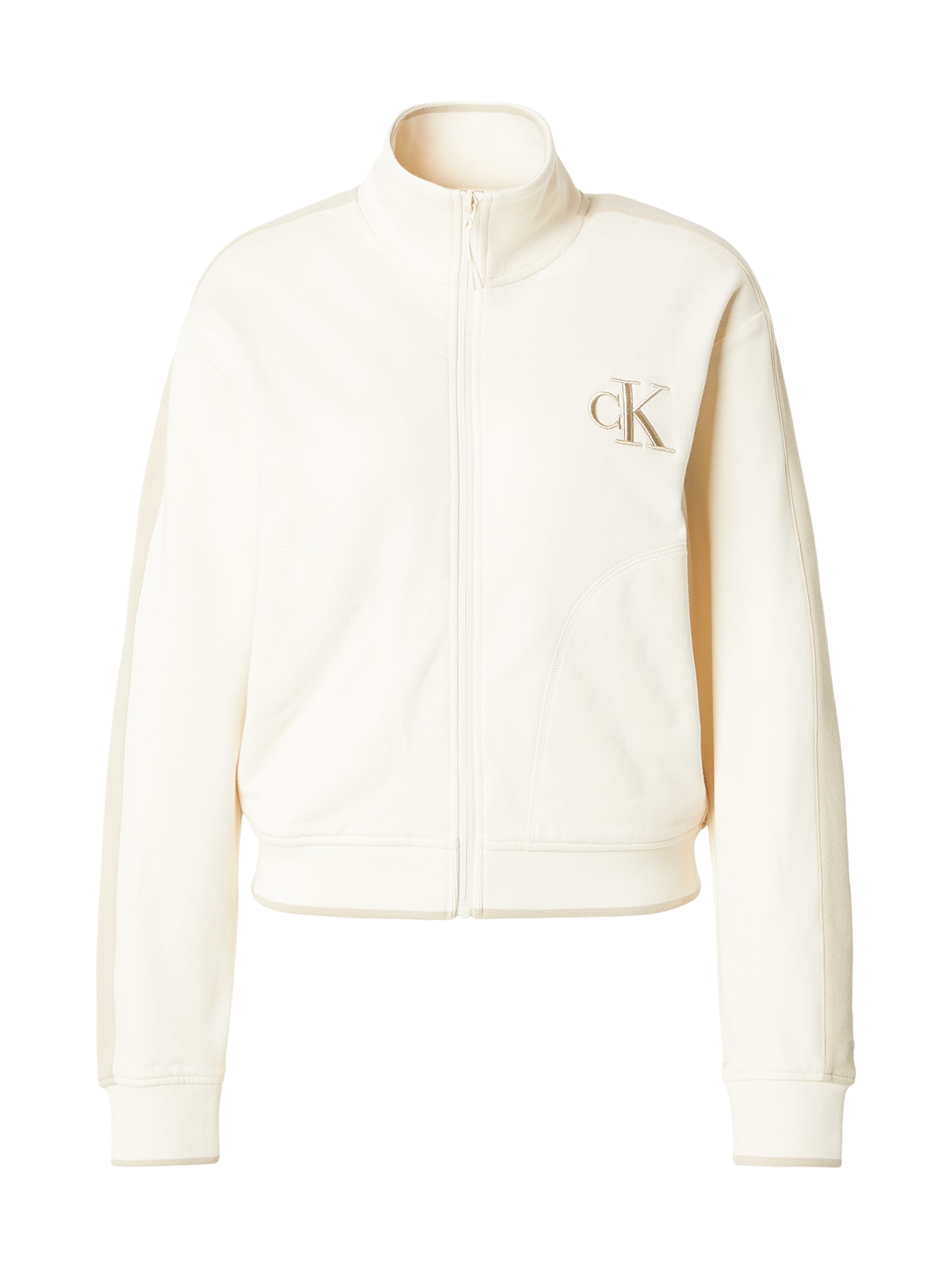 

Calvin Klein Jeans Межсезонная куртка 'TERRY' в белом цвете