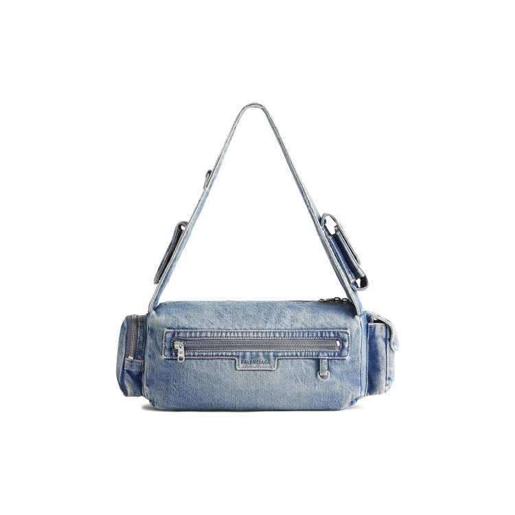 Сумка через плечо Balenciaga Superbus Sling Bag, цвет Vintage Blue — фото 2