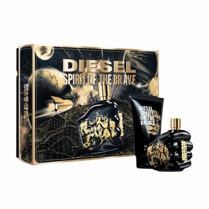 Подарочный набор Spirit Of The Brave, 50 мл, гель для душа Edt, 100 мл, натуральный, Diesel — фото 4