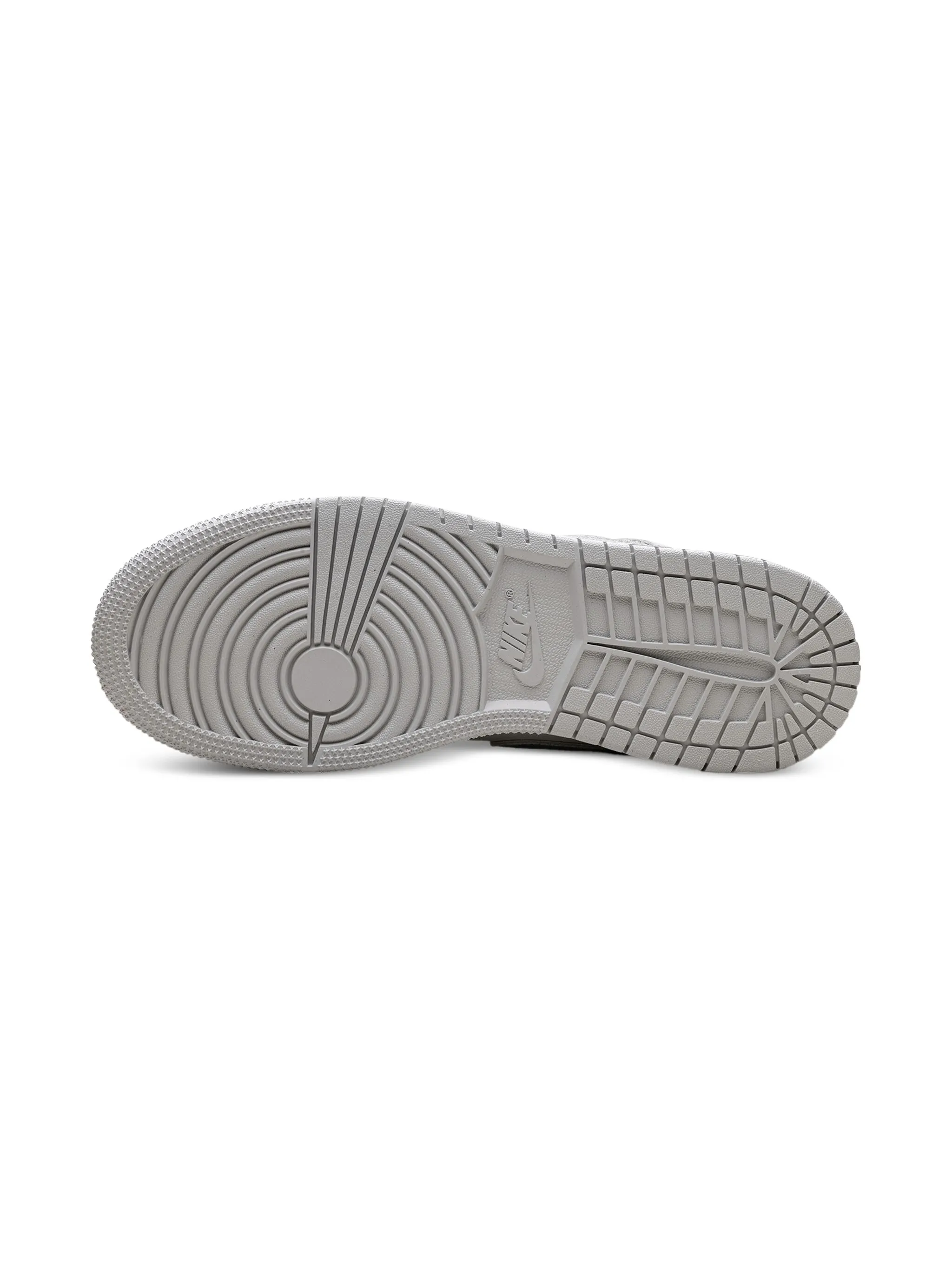 Кроссовки Air Jordan 1 Jordan Kids, серый — фото 4