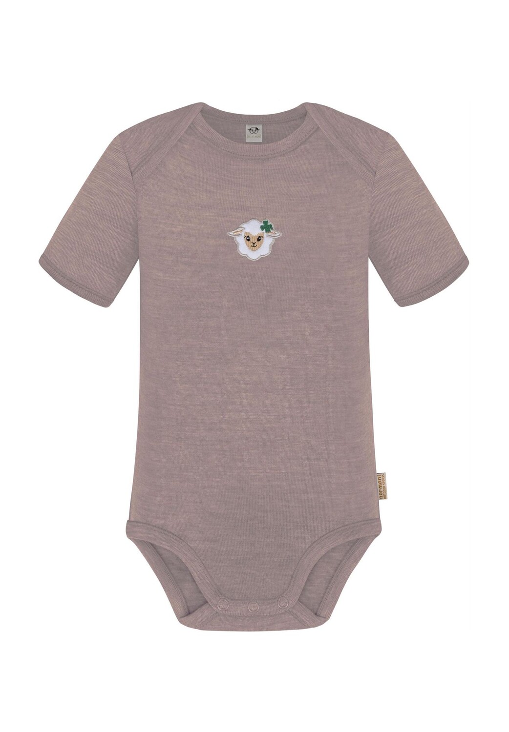 

Боди Baby Merino с короткими рукавами «Тауранга» Normani, розовый