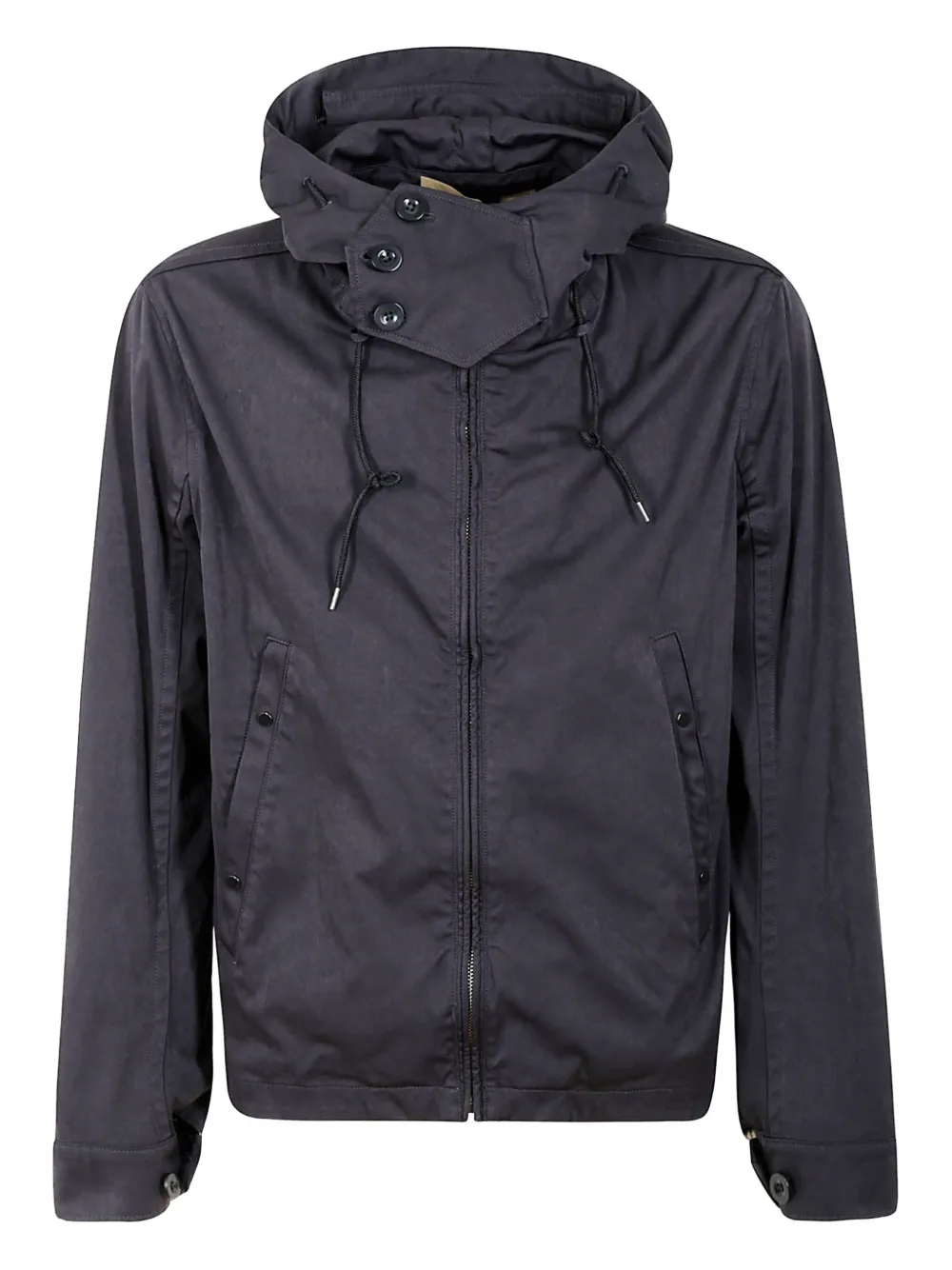 

Куртка на молнии с капюшоном Ten C, синий