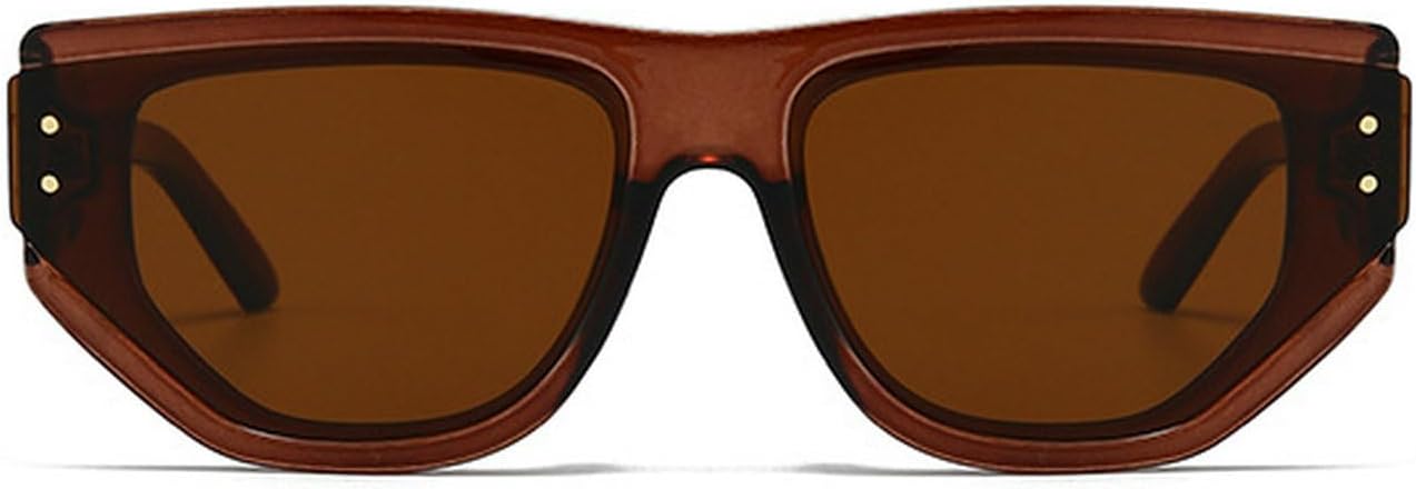 

Солнцезащитные очки Laureles Oversized Shield Cat Eye для женщин, модные квадратные солнцезащитные очки для мужчин, для активного отдыха и путешествий, защита от УФ-излучения UV400, C6