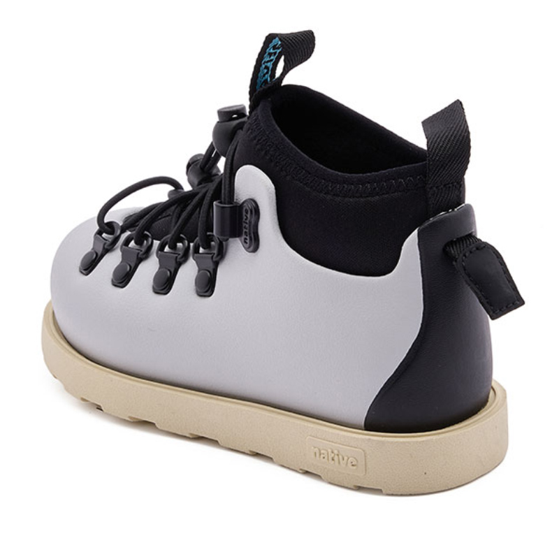 Fitzsimmons 3.0 Urban Adventure Collection Низкие детские ботинки серые Kids' Native Shoes, Tech Gray | Black | Ecru — фото 4