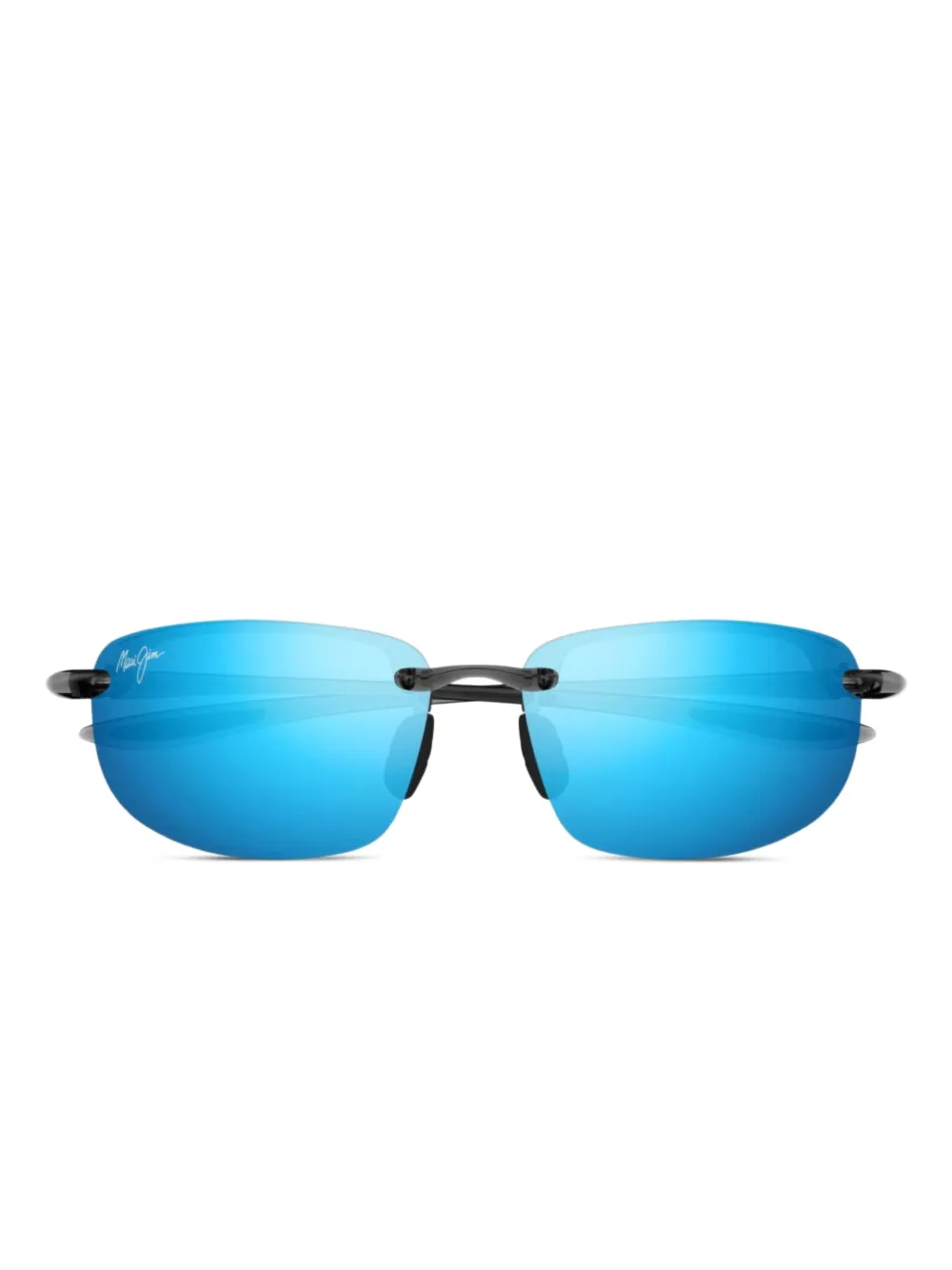 

Солнцезащитные очки Ho'okipa в безободковой оправе Maui Jim, черный
