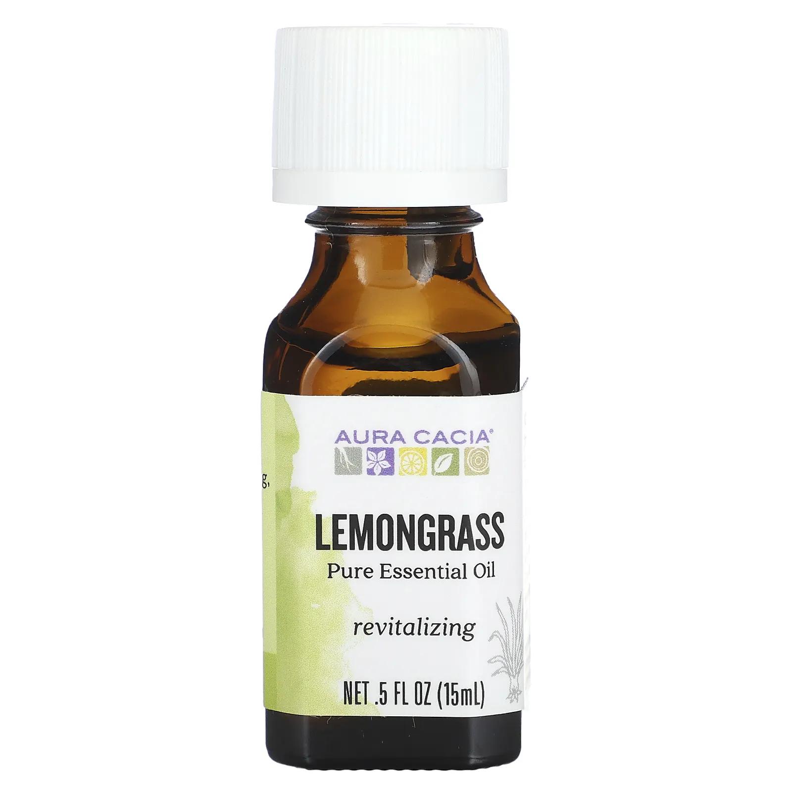 

Aura Cacia Pure Essential Oil Lemongrass .5 fl oz (15 ml)