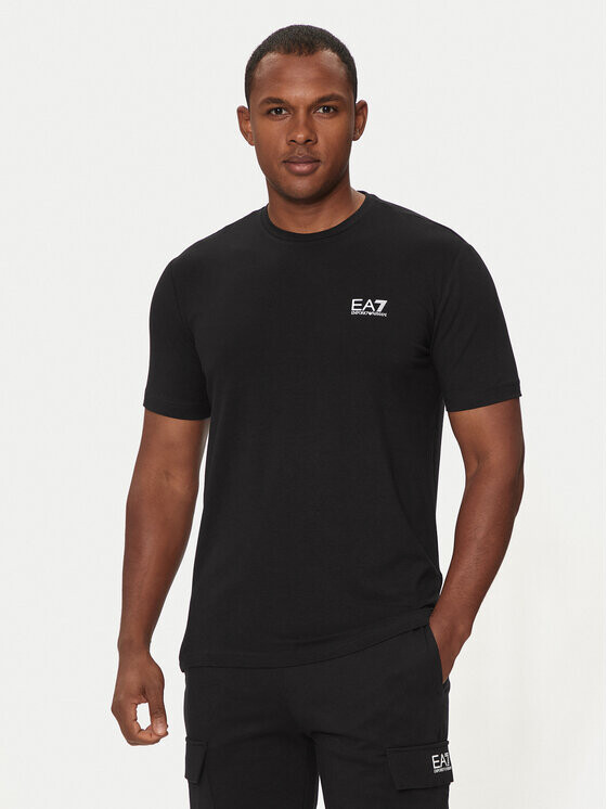 

Футболка стандартного кроя Ea7 Emporio Armani, черный