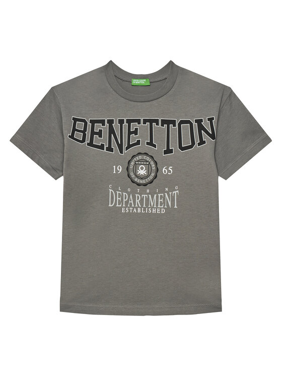 

Футболка обычного кроя 3I1XC10N3 United Colors Of Benetton, серый