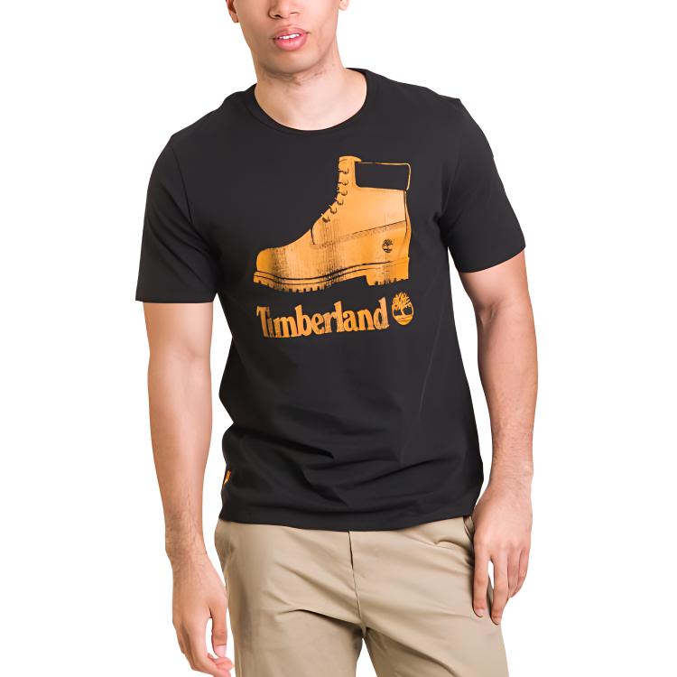 

Футболка Timberland мужская черная