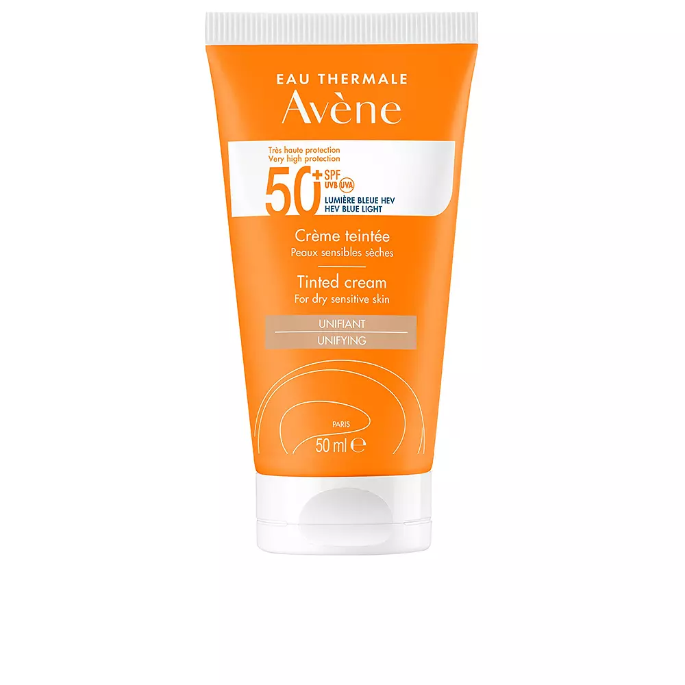 

Солнцезащитный крем Crema Solar Con Color Spf50+ Avène, 50 мл