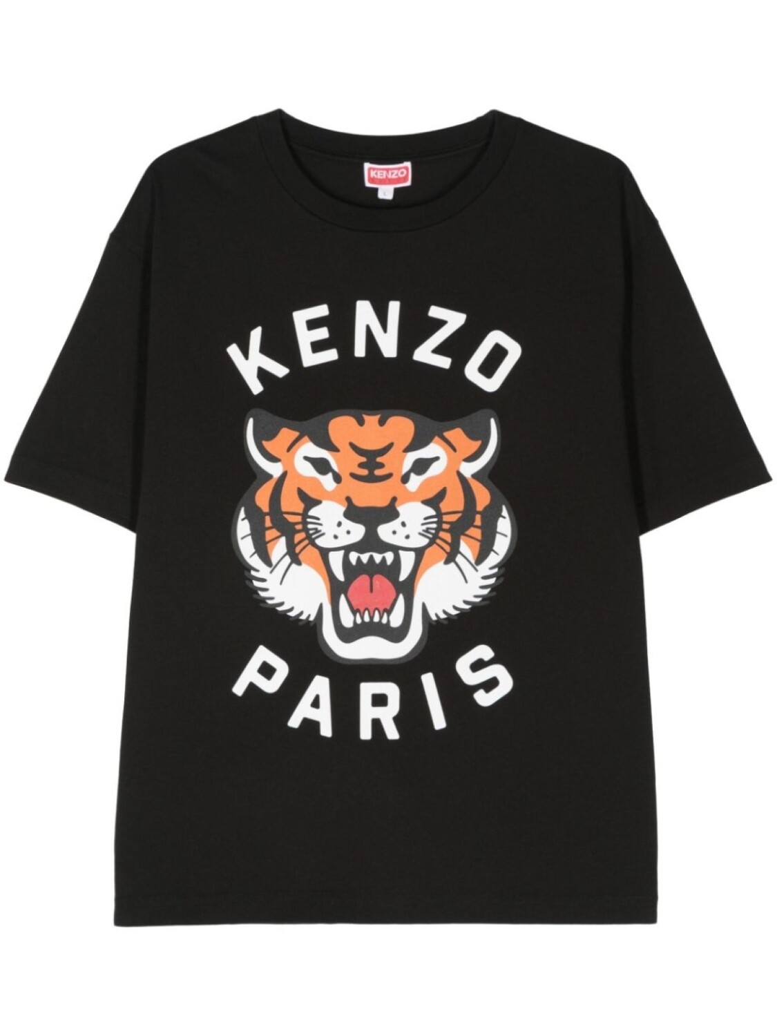 

Kenzo футболка Lucky Tiger из хлопка, черный