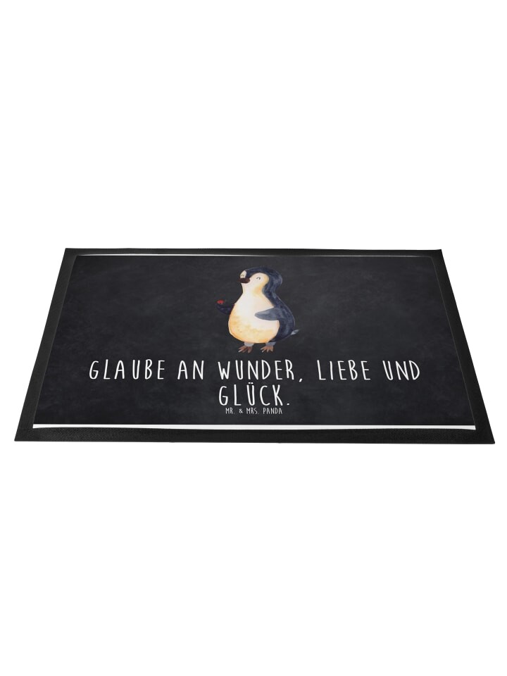 

Коврик для ног Mr. & Mrs. Panda, цвет kreidetafel