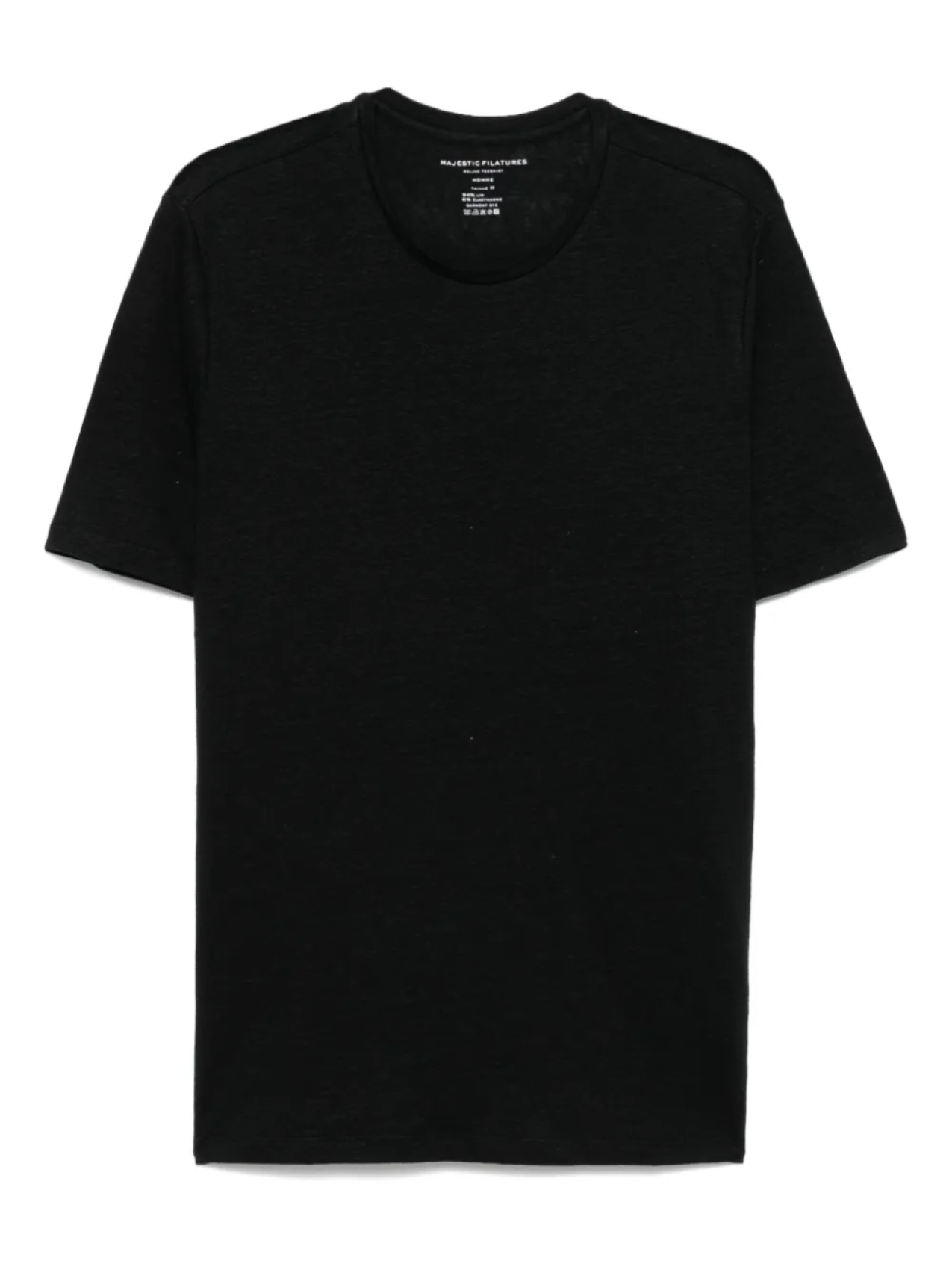 

Majestic Filatures round-neck Футболка, черный