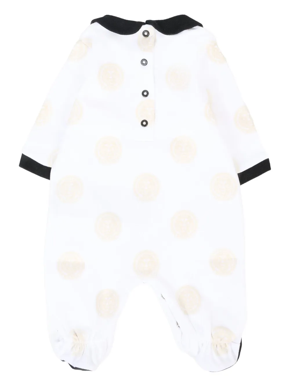 

Комплект из двух боди с логотипом Balmain Kids, белый