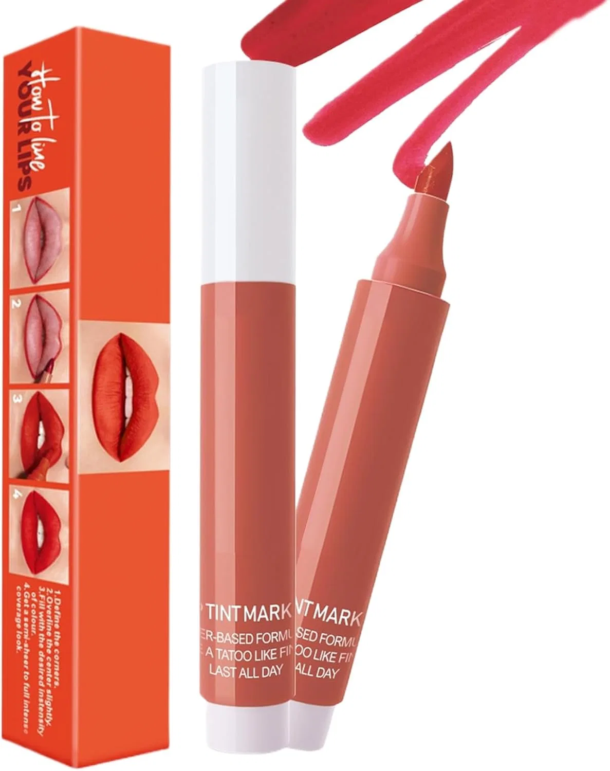 Лайнер для губ Lip Stain Marker, тонкий наконечник, матовый финиш, 03 Generic