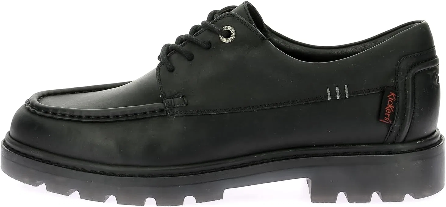 Мужские оксфордские туфли Kickers Kick Bronx, черный — фото 2