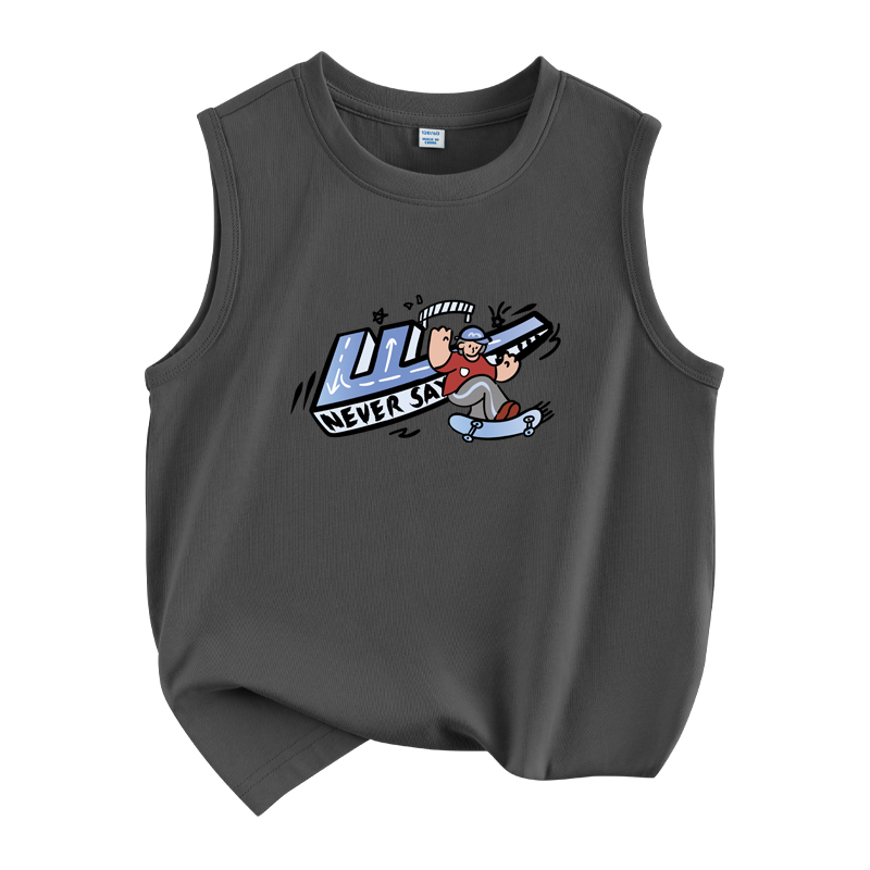 

Детский топ и майка с круглым вырезом WARRIOR, medium серый/h cool run skateboard