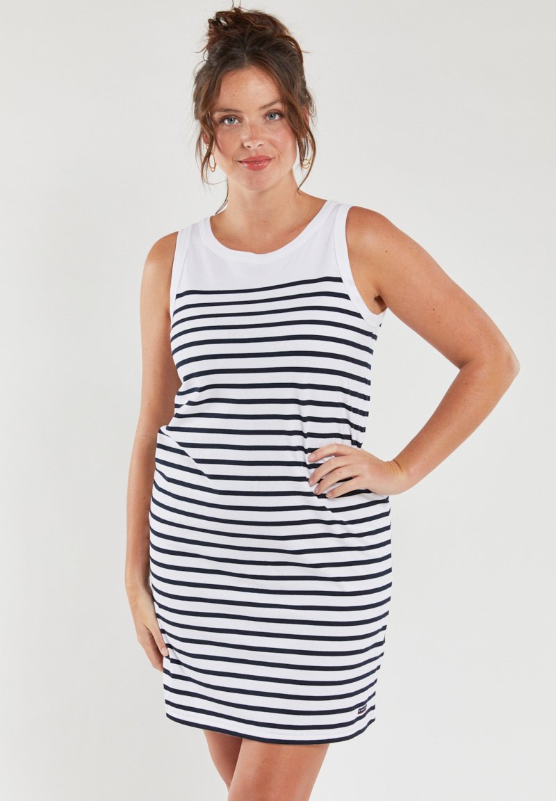 

Повседневное платье TOP STRIPE DRESS Armor lux, белый