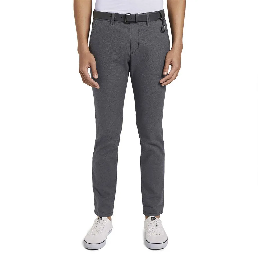 

Брюки Tom Tailor Structured Straight Chino, серый