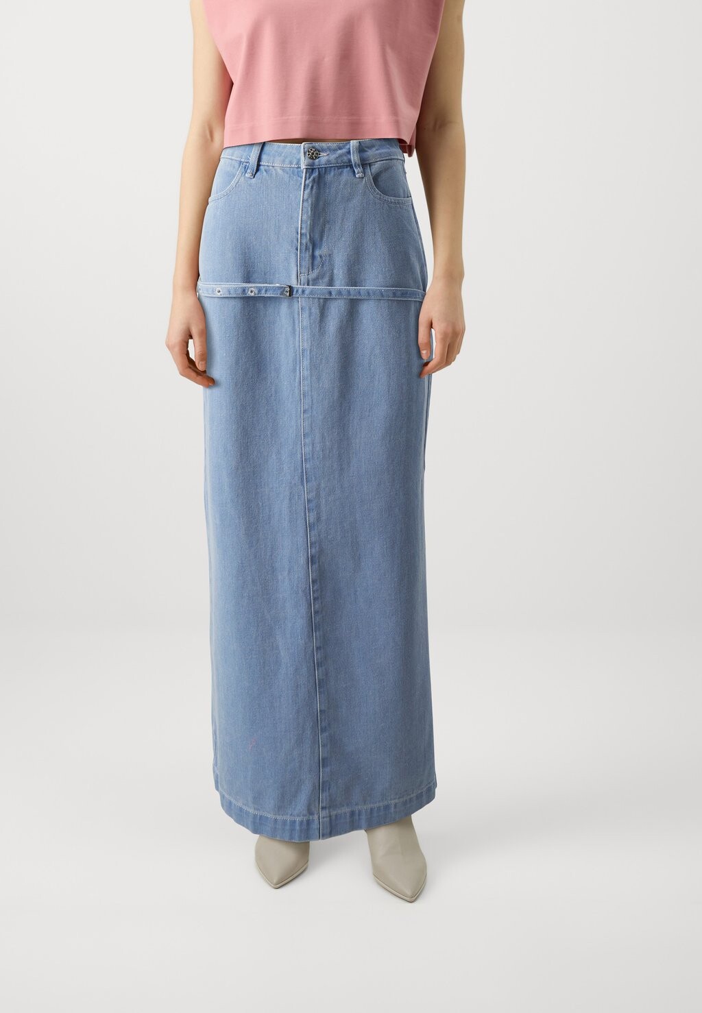 

Джинсовая юбка PISCINE SKIRT BLANCHE, синий