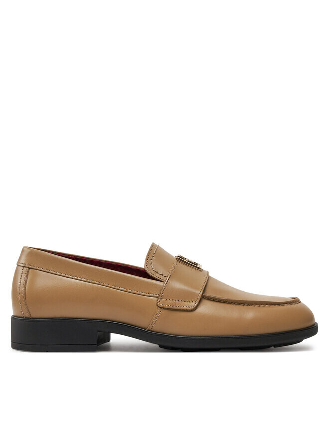 

Лоферы Tommy Hilfiger Th Leather Classic Loafer, хаки
