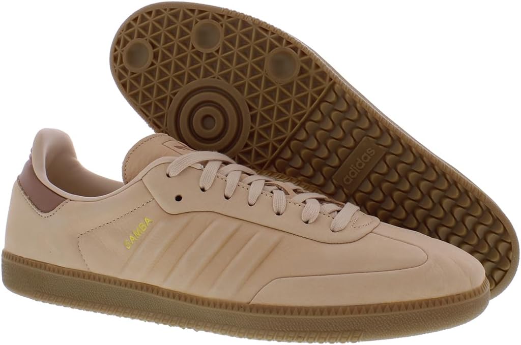 Мужские кроссовки Adidas Samba, коричневый — фото 4