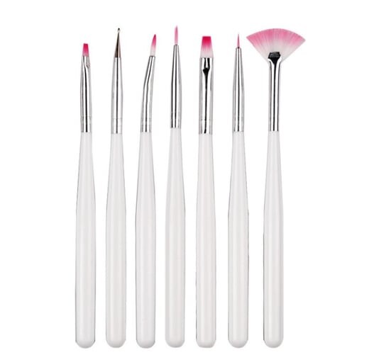 

Набор кистей-кистей для декорирования разных размеров, 7 шт., inna