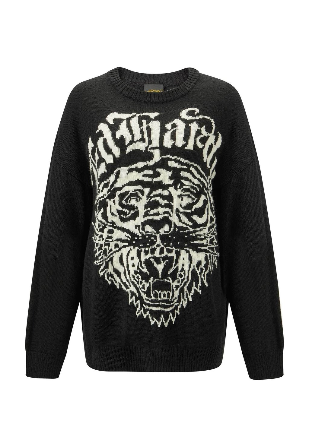 

Свитер Tiger-Roar Jaquard Ed Hardy, цвет black off white