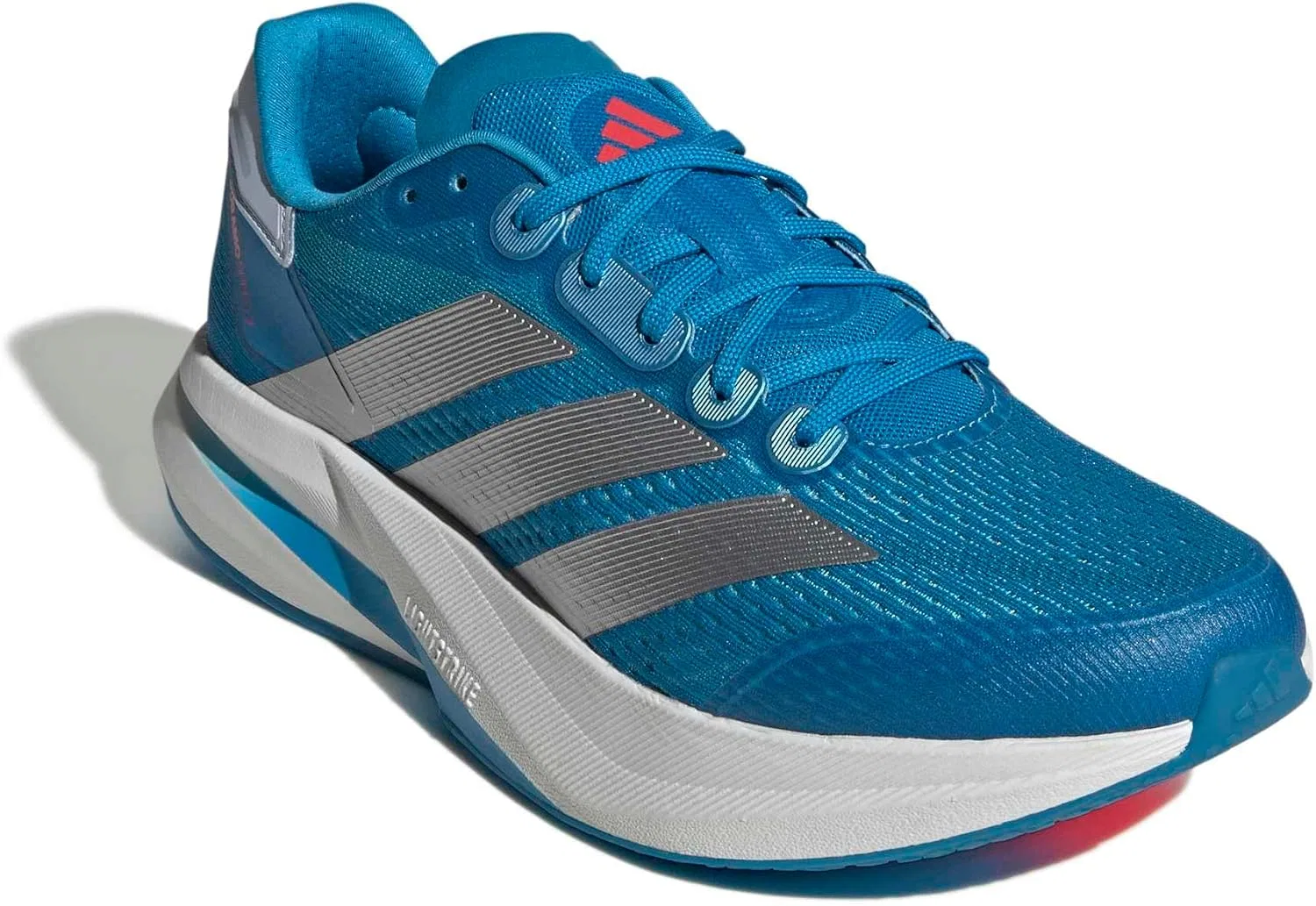 Мужские беговые кроссовки Adidas Duramo Speed ​​2, Solar Blue Silver Met Crystal Sky — фото 3