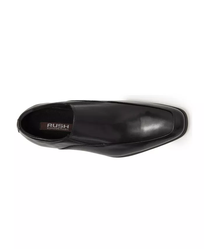 Мужские лоферы Jackson Dress Leather Double Gore Slip-On Venetian Rush Gordon Rush, черный — фото 3