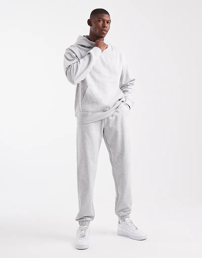

Джоггеры New Look серого меланжевого цвета